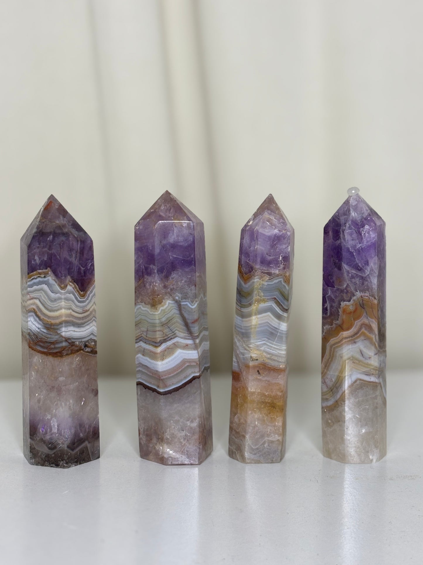 Boho Amethyst Tower